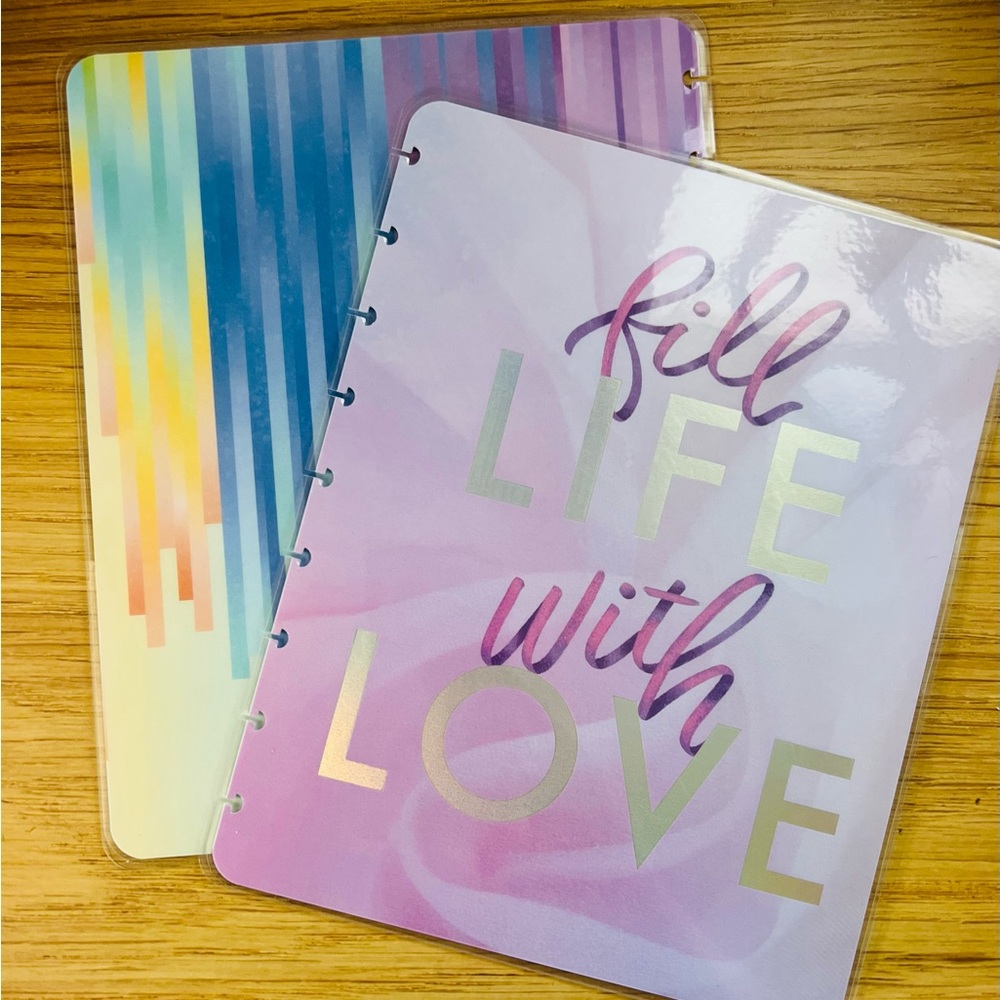 Happy planner classic size cover set fill life with love